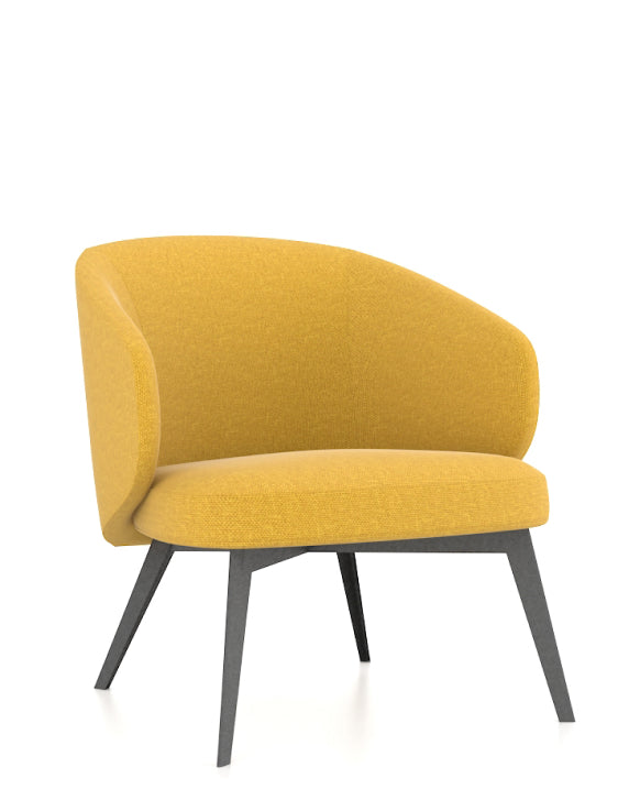 Moon Armchair in Fabric Consumer KANO Yellow Fabric 8-10 Weeks