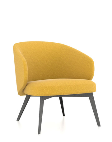 Moon Armchair in Fabric Consumer KANO Yellow Fabric 8-10 Weeks