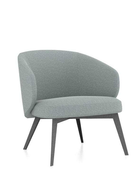 Moon Armchair in Fabric Consumer KANO Light Grey Fabric 8-10 Weeks