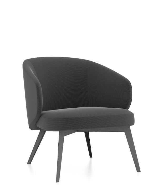 Moon Armchair in Fabric Consumer KANO Dark Grey Fabric 8-10 Weeks