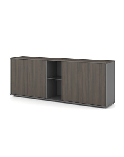 Feigelali Big Credenza Consumer KANO W2000 x D400 x H750mm CF08 Walnut Hairline 8-10 Weeks