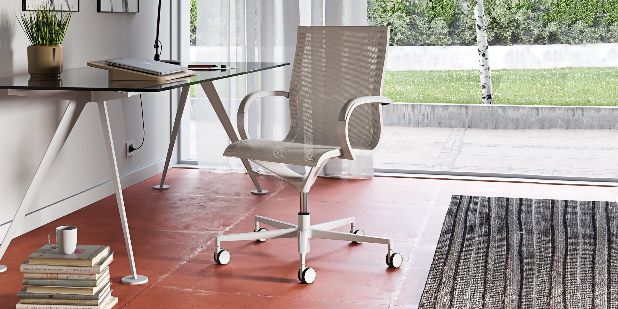 EM202 Task Chair from Emmegi, Italy Consumer BAFCO   