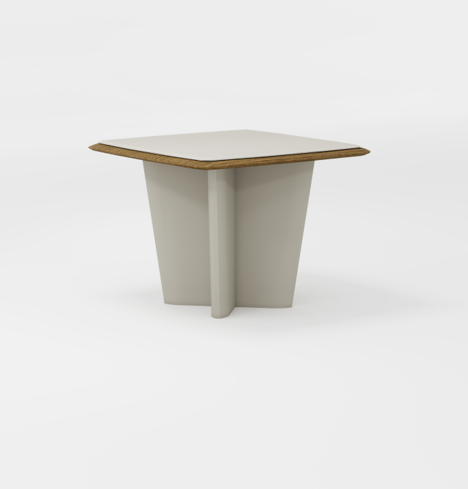 Ring Small Meeting Table Consumer KANO W1000 x D1000 x H760mm CY08 Dark Chocolate Walnut 8-10 Weeks