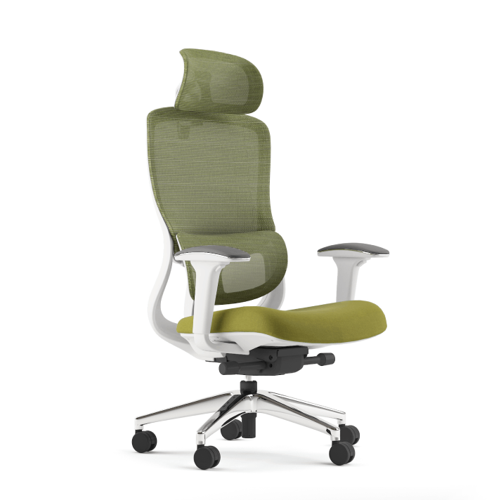 Karman Light Highback Consumer KANO Fabric Seat + Self Adjusting Synchro Mechanism Green 8-10 Weeks