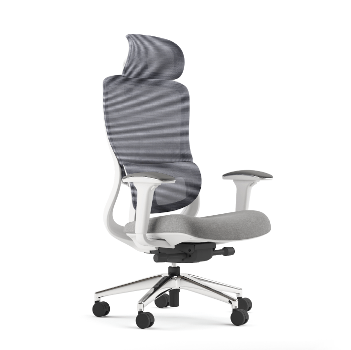 Karman Light Highback Consumer KANO Fabric Seat + Self Adjusting Synchro Mechanism Grey 8-10 Weeks