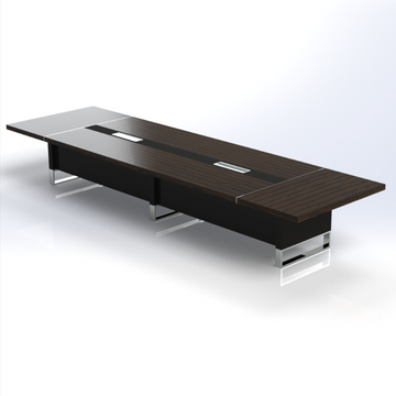 Linea Uno Conference Table Consumer BAFCO W4800 x D1400 x H750mm Black 30 Days