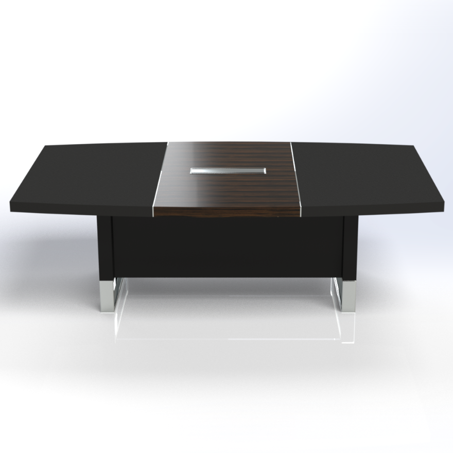Linea Uno Curved Meeting Table Consumer BAFCO   