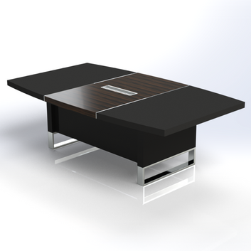 Linea Uno Curved Meeting Table