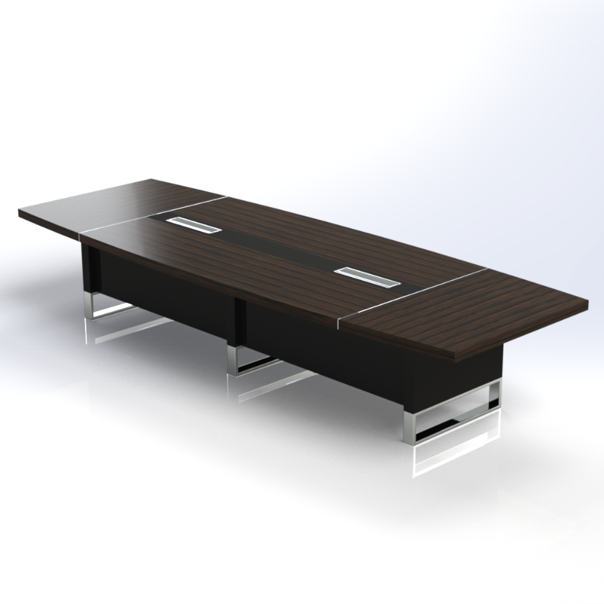 Linea Uno Curved Conference Table Consumer BAFCO   