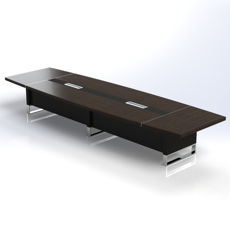 Linea Uno Curved Conference Table Consumer BAFCO   