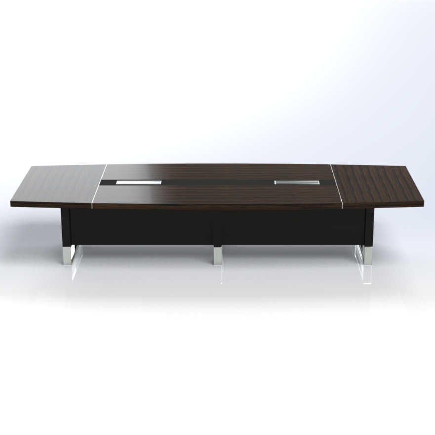 Linea Uno Curved Conference Table Consumer BAFCO   