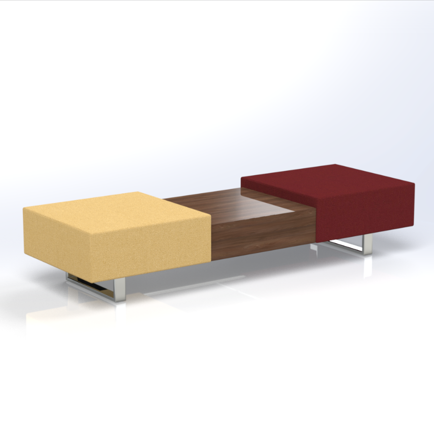 Ethan 2-Seater Beam with Coffee Table Consumer BAFCO   