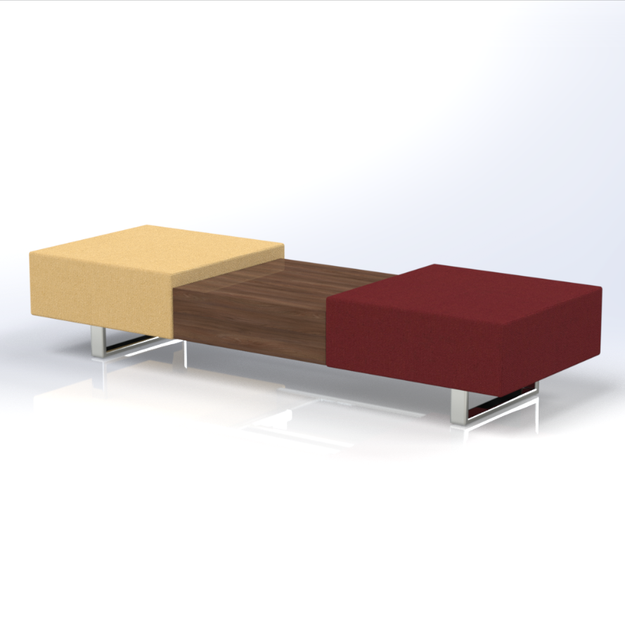 Ethan 2-Seater Beam with Coffee Table Consumer BAFCO   