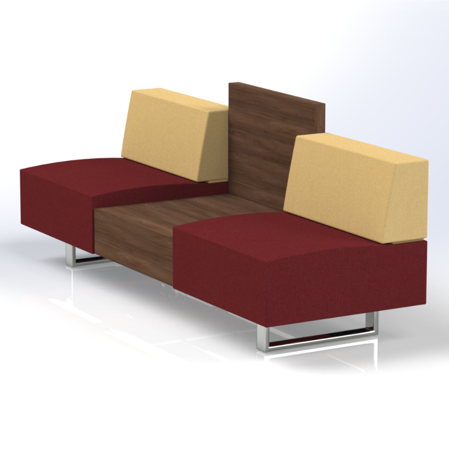 Ethan 2-Seater Sofa with Coffee Table Consumer BAFCO W2100 x D700 x H840 mm 30 Days 