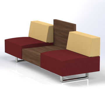 Ethan 2-Seater Sofa with Coffee Table Consumer BAFCO W2100 x D700 x H840 mm 30 Days 