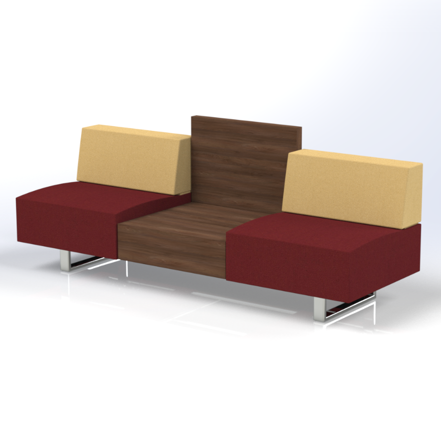 Ethan 2-Seater Sofa with Coffee Table Consumer BAFCO   