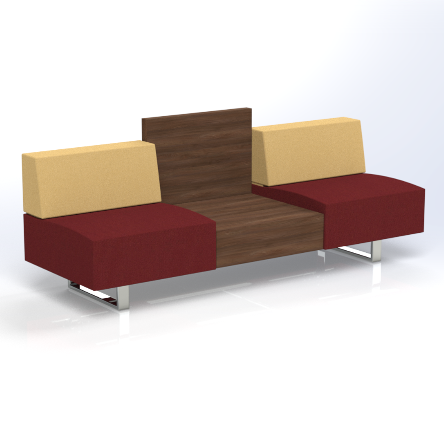 Ethan 2-Seater Sofa with Coffee Table Consumer BAFCO   