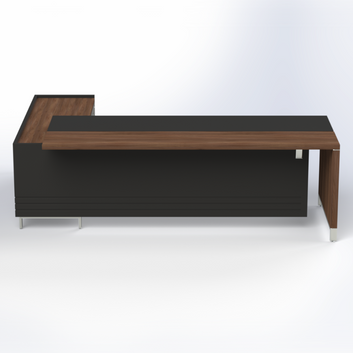 Linea Due with Credenza Return (Premium)