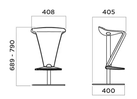 Zed Barstool from Infiniti Italy Consumer BAFCO   