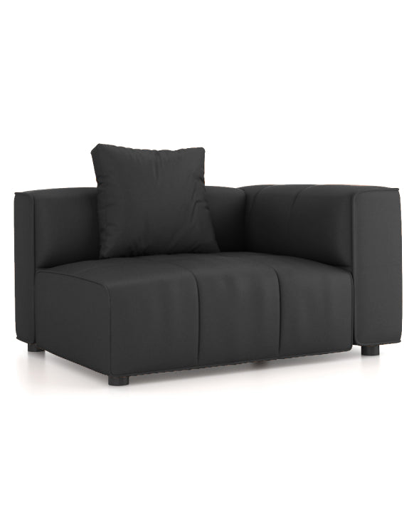 Ema Modular Sofa (End) Consumer KANO Black Left Arm 8-10 Weeks