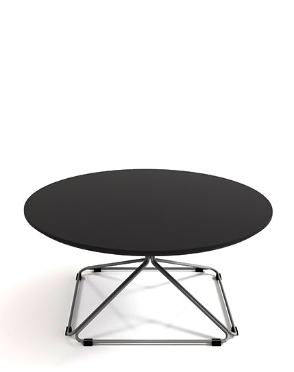 FunkyJava Round Centre Table Consumer KANO Black D900 x H368mm 8-10 Weeks
