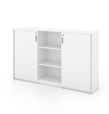 Universal W1800 Wall Unit Cabinet or Credenza (White Body) Consumer KANO CF05 White W1800 x D400 x H1100mm 8-10 Weeks