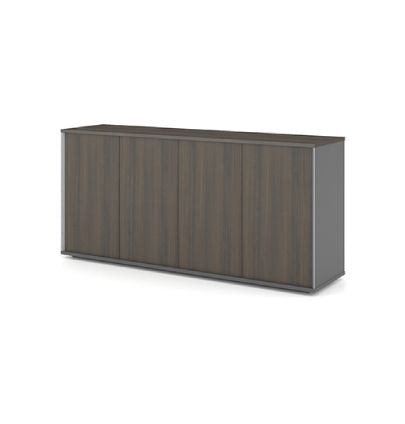 Feigelali Credenza Consumer KANO W1600 x D400 x H750mm CF08 Walnut Hairline 2-5 Working Days