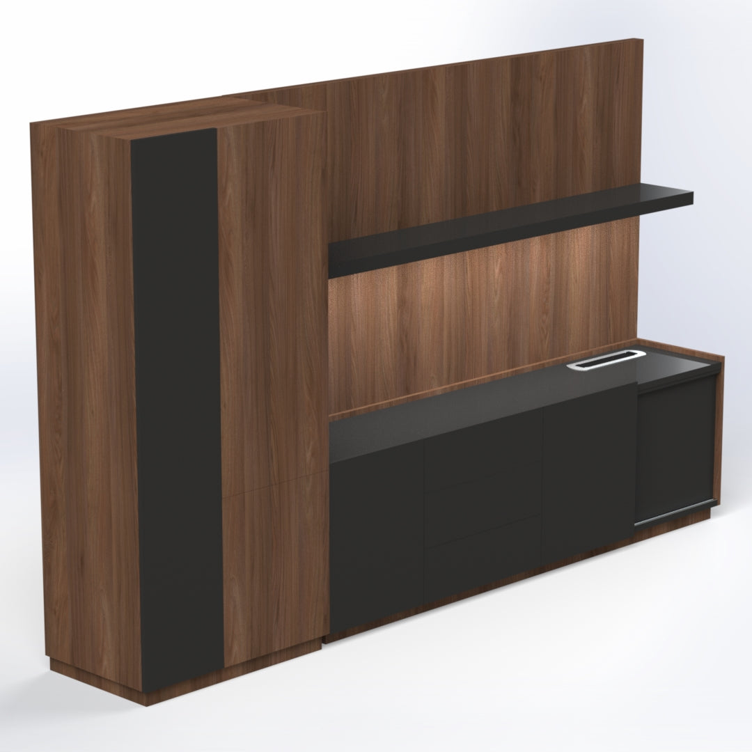 Elite Credenza & Wall Unit Consumer BAFCO   