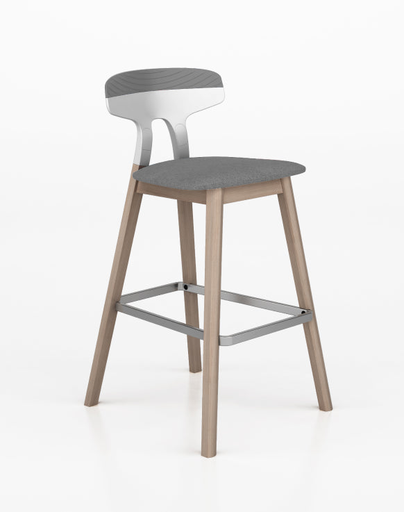 Sunshine Barstool Consumer KANO Grey Fabric 30 Days