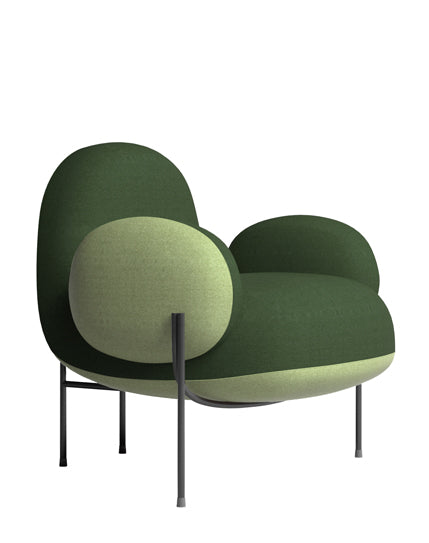 Dolphin Armchair Consumer KANO Fabric Green 2-5 Working Days