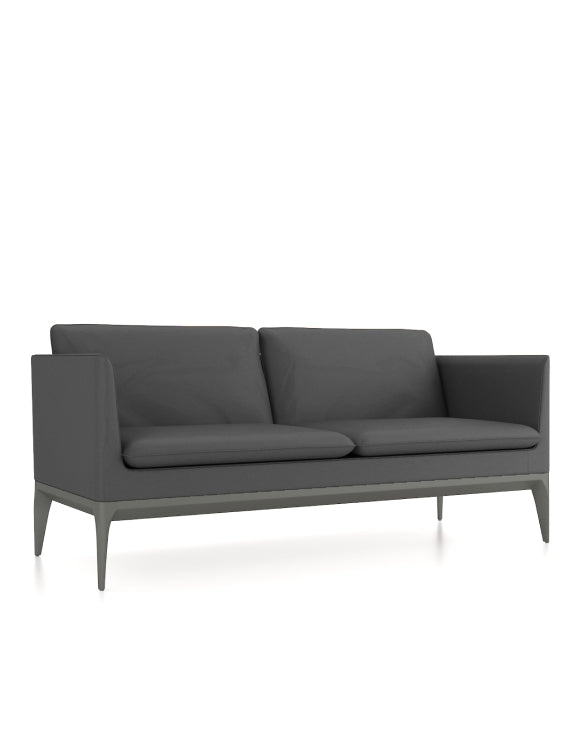 Newport Castle 3-Seater Sofa Consumer KANO Vegan Leather Grey 8-10 Weeks