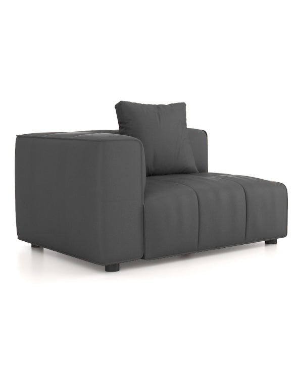 Ema Modular Sofa (End) Consumer KANO Grey Right Arm 8-10 Weeks