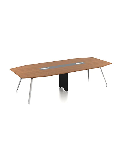 Gaddi Conference Table Consumer KANO W3800 x D1400 x H750mm CY07 American Walnut 8-10 Weeks