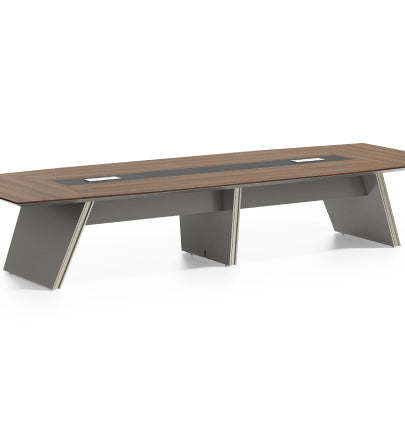 Gerry Conference Table Consumer KANO W4600 x D1500 x H750mm CF39 Coffee Teakwood 8-10 Weeks