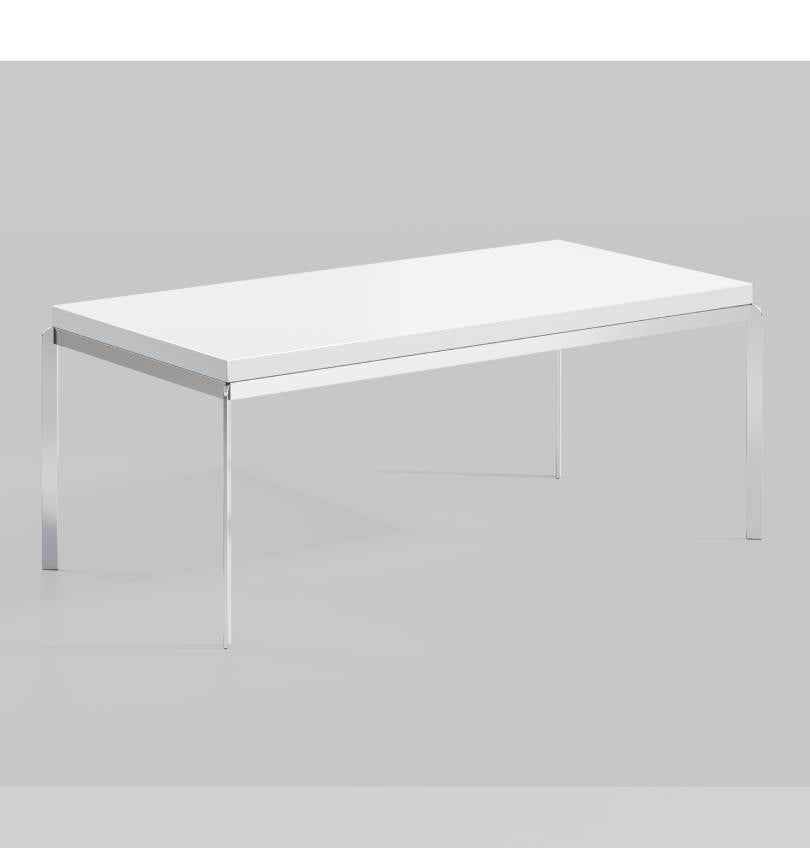 Harta Rectangular Coffee Table Consumer KANO CF05 White W1200 x D600 x H450mm 8-10 Weeks