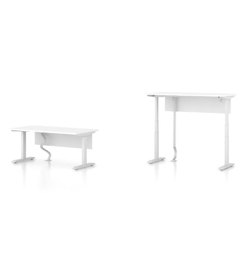 iTech Sit & Stand Straight Desk (Clusters) Consumer KANO W1200 x D700 x H725-1215mm Single Desk 8-10 Weeks