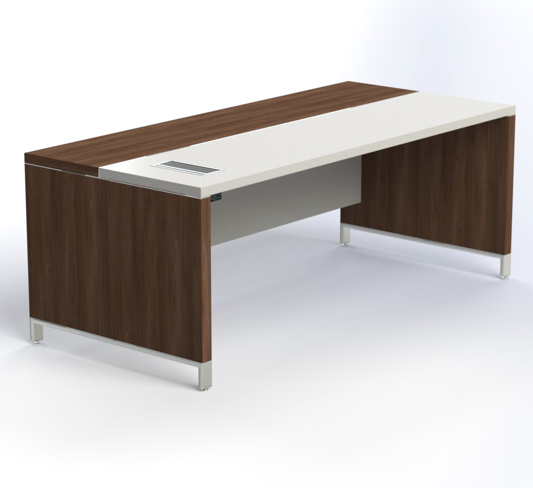 Linea Due Straight Desk (Premium) Consumer BAFCO   