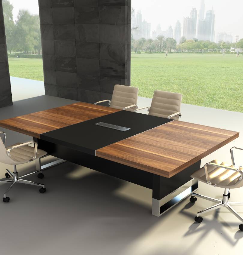Linea Uno Curved Meeting Table Consumer BAFCO   