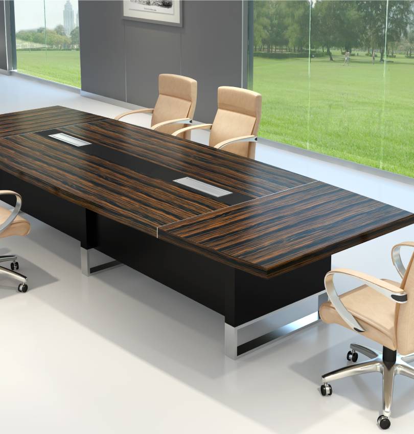 Linea Uno Curved Conference Table Consumer BAFCO   