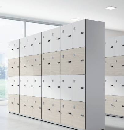 Universal Lockers (White Body) Consumer BAFCO   