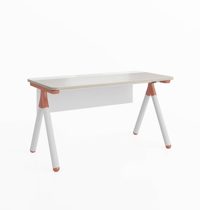 Mickey Straight Desk (Clusters) Consumer KANO CF41 Nash Oak Single Desk 8-10 Weeks