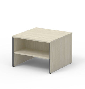 Nook Square Coffee Table in Veneer Consumer KANO CY23 White Oak W600 x D600 x H430mm 8-10 Weeks