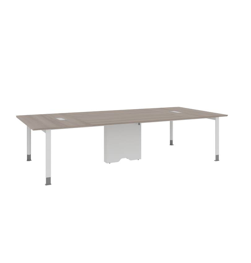 Noqi "U" Meeting Table (5 Sizes) Consumer KANO CF09 Log Walnut W3200 x D1400 x H750mm 8-10 Weeks
