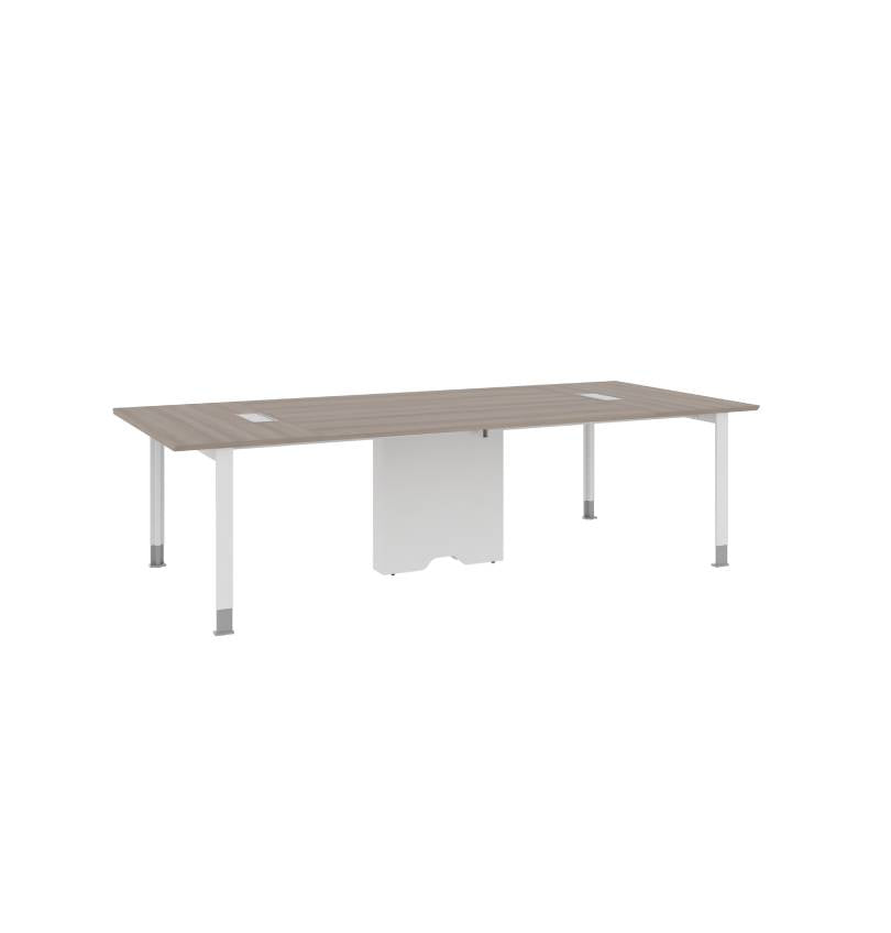 Noqi "U" Meeting Table (5 Sizes) Consumer KANO CF09 Log Walnut W2800 x D1200 x H750mm 8-10 Weeks