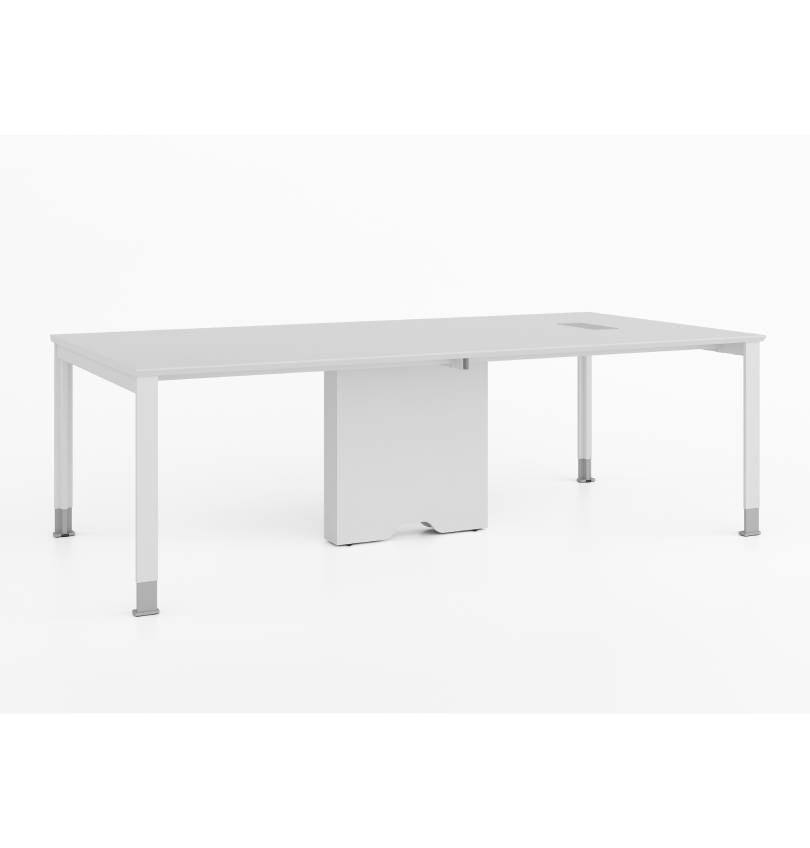 Noqi "U" Meeting Table (5 Sizes) Consumer KANO CF05 White W2400 x D1200 x H750mm 8-10 Weeks