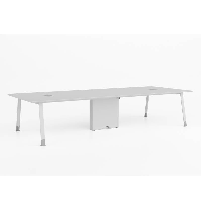 Noqi "A" Meeting Table (5 Sizes) Consumer KANO CF05 White W3600 x D1400 x H750mm 8-10 Weeks