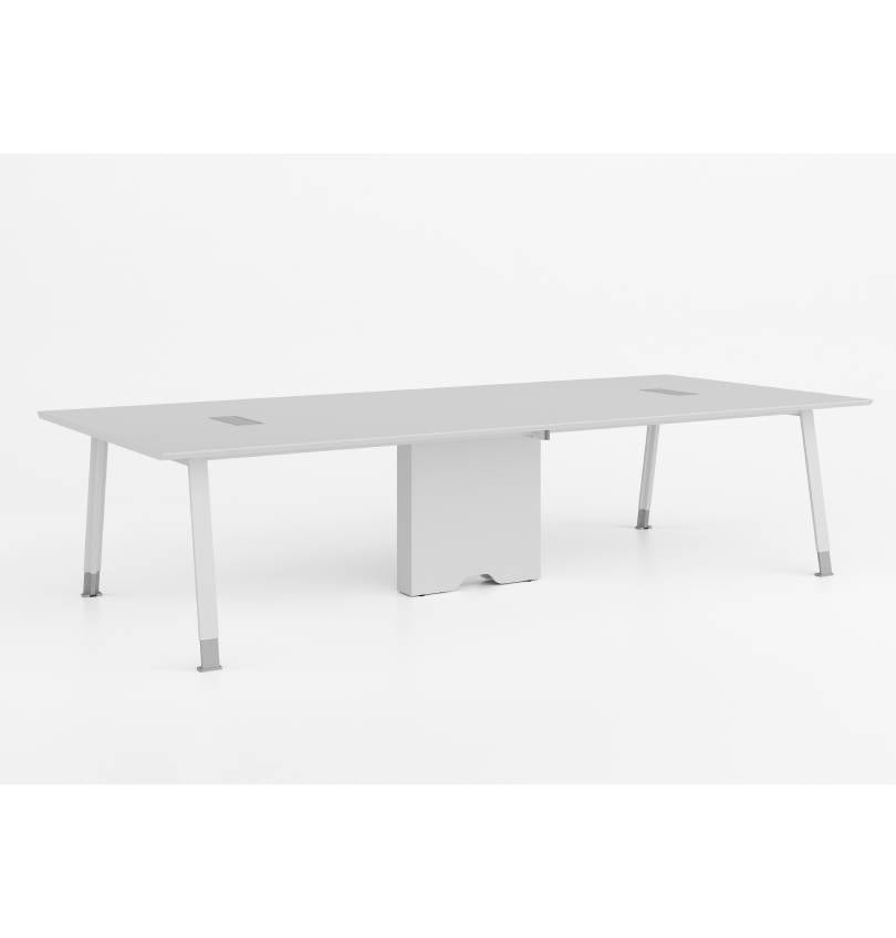 Noqi "A" Meeting Table (5 Sizes) Consumer KANO CF05 White W3200 x D1400 x H750mm 8-10 Weeks