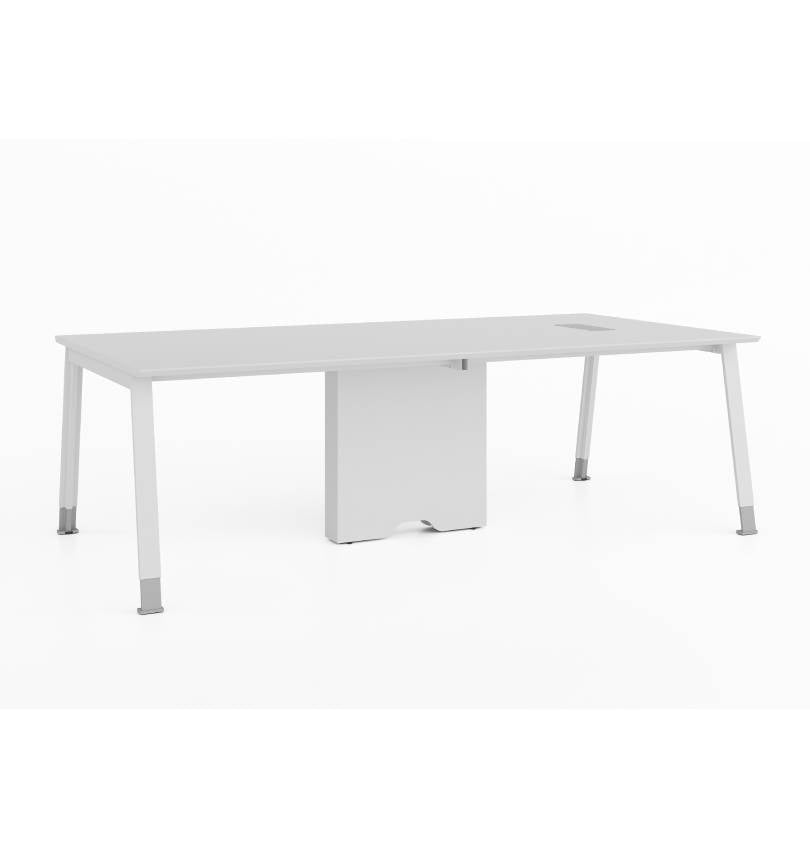 Noqi "A" Meeting Table (5 Sizes) Consumer KANO CF05 White W2400 x D1200 x H750mm 8-10 Weeks