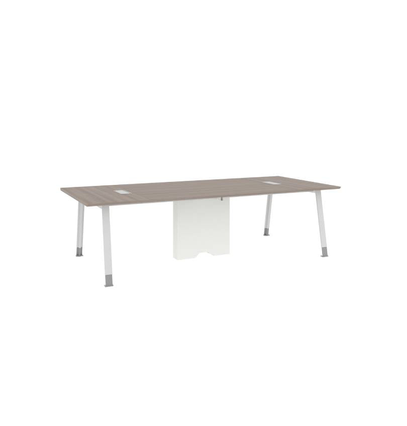 Noqi "A" Meeting Table (5 Sizes) Consumer KANO CF09 Log Walnut W2800 x D1200 x H750mm 8-10 Weeks