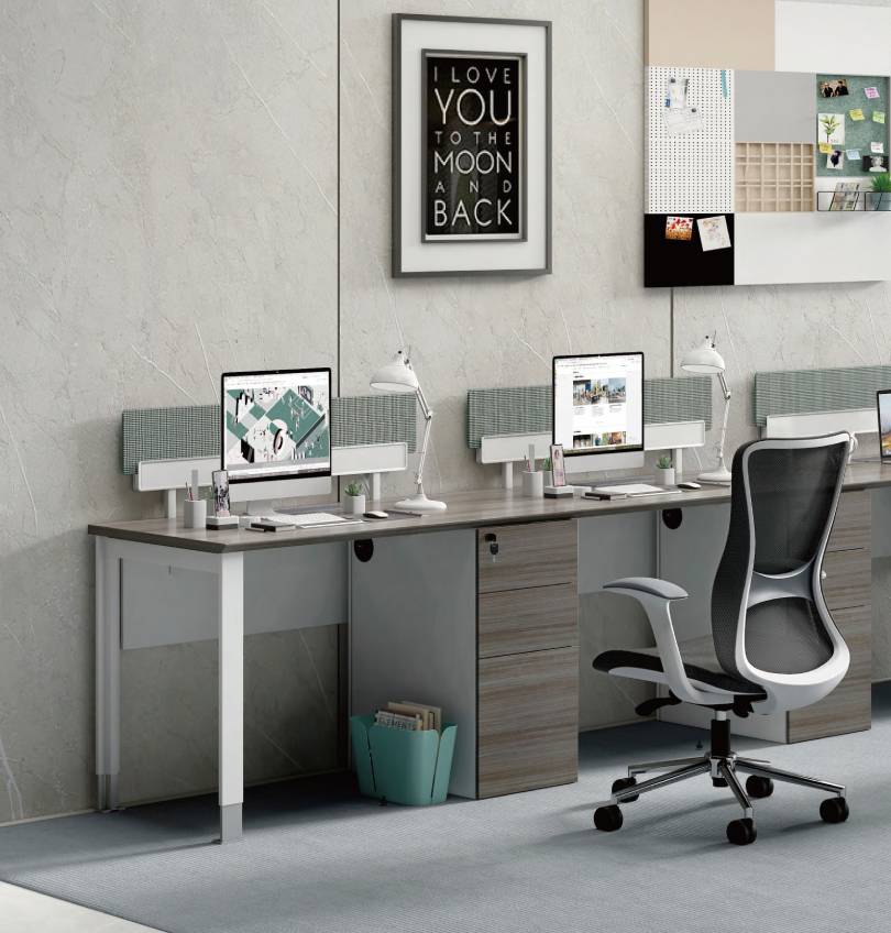 Noqi "U" Straight Desk with Fixed Pedestal Consumer KANO   